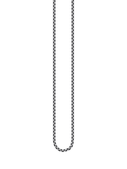 THOMAS SABO Men's Long Venetian Chain Necklace, Silver, Silver