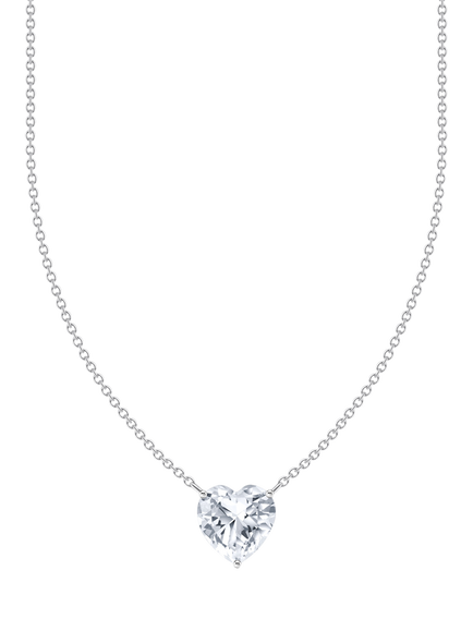 THOMAS SABO Essentials Heart Pendant Necklace, Silver, Silver