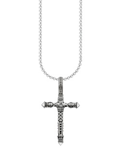 THOMAS SABO Cross Pendant, Silver - view 2, Silver