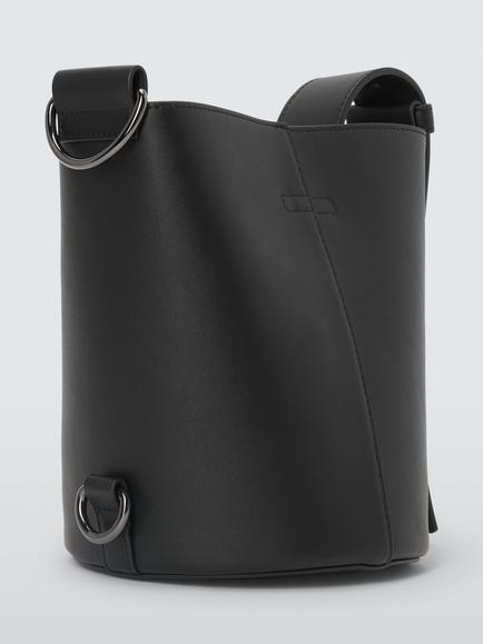 MM by MaxMara Gita Bucket Shoulder Handbag, Black - view 2, Black