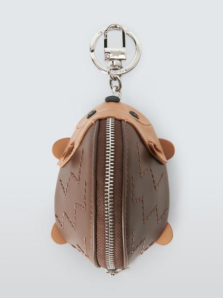 Weekend MaxMara Hedgehog Leather Purse, Brown, Brown