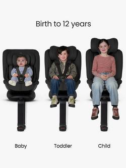 Silver Cross Motion 3 iSize Baby Car Seat, Black - view 2, Black