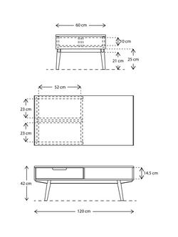 Swyft 01-2 Rectangular Coffee Table, Walnut - view 2, Walnut