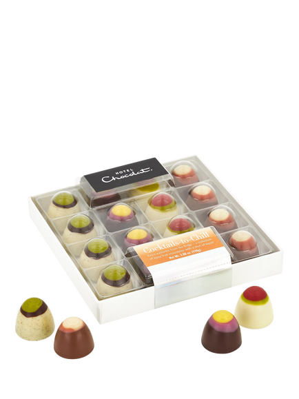 Hotel Chocolat Cocktails To Chill 16-Piece Chocolate Box, 110g - view 2, Multi