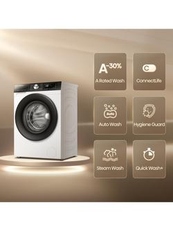 Hisense WF3S9043BW3 Freestanding Washing Machine, 9kg Load, 1400rpm Spin, White - view 2, White