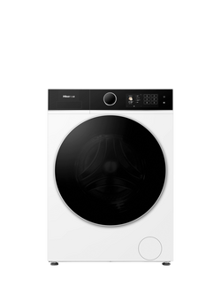 Hisense WF5I9043BWFS Freestanding Washing Machine, 9kg Load, 1400rpm Spin, White, White