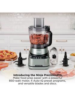 Ninja PrecisionPro BZ651UK Food Processor, Black - view 2, Black