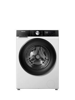 Hisense WD3S1043BW3 Freestanding Washer Dryer, 10.5kg/6kg, 1400rpm Spin, White, White