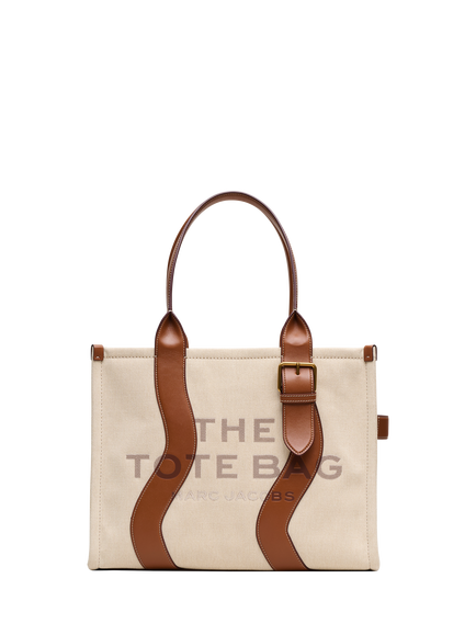 Marc Jacobs Large Wavy Tote Bag, Beige/Argan Oil, Beige/Argan Oil