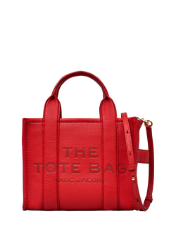 Marc Jacobs Leather The Small Tote Bag, True Red