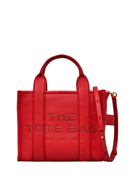 Marc Jacobs Leather The Small Tote Bag, True Red