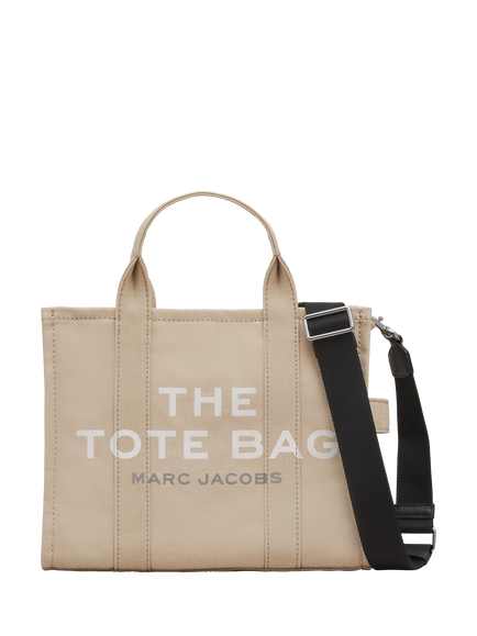 Marc Jacobs The Medium Tote Cotton Canvas Bag, Beige, Beige