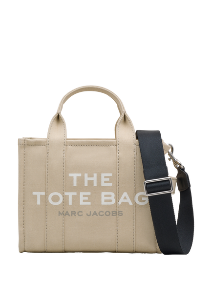 Marc Jacobs The Small Tote Cotton Canvas Bag, Beige, Beige