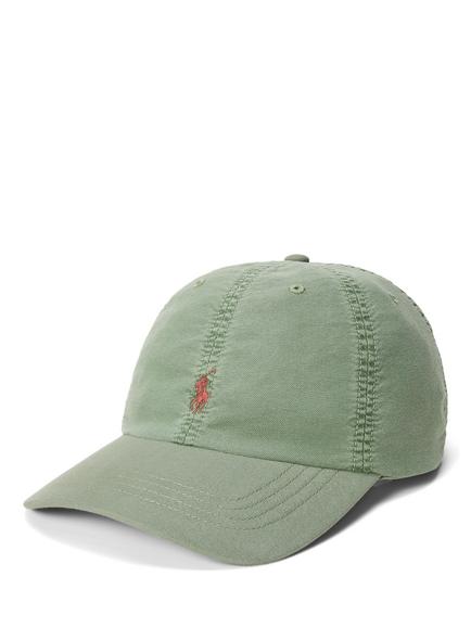 Ralph Lauren Kids' Woven Baseball Cap, Cargo Green
