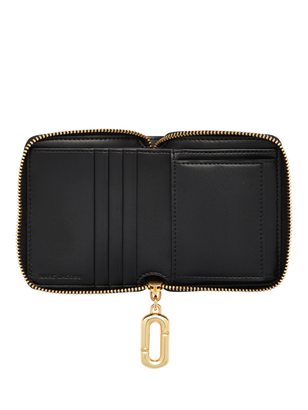 Marc Jacobs Slim Leather Wallet - view 2, Black