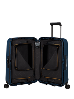 Samsonite Essens 55cm Zipped Expandable 8-Wheel Cabin Suitcase, 23/26L - view 2, Midnight Blue