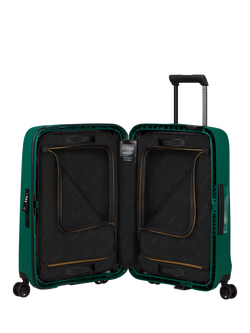 Samsonite Essens 55cm Zipped Expandable 8-Wheel Cabin Suitcase, 23/26L - view 2, Alpine Green