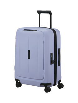 Samsonite Essens 55cm Expandable 8-Wheel Cabin Suitcase, 23/26L, Lavender, Lavender