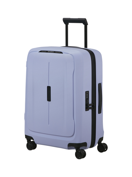 Samsonite Essens 55cm Expandable 8-Wheel Cabin Suitcase, 23/26L, Lavender, Lavender