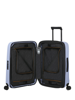 Samsonite Essens 55cm Expandable 8-Wheel Cabin Suitcase, 23/26L, Lavender - view 2, Lavender