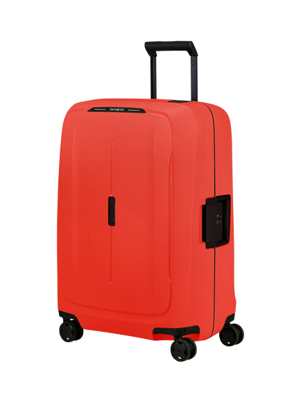 Samsonite Essens 69cm 4-Wheel Medium Suitcase, 88L, Lava