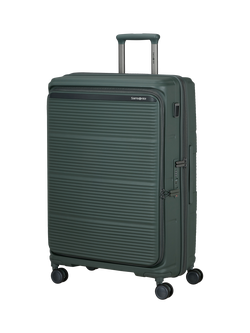 Samsonite Paralux 75cm Expandable 4-Wheel Large Suitcase, 115L, Olive
