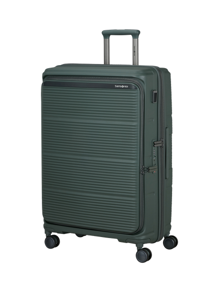 Samsonite Paralux 75cm Expandable 4-Wheel Large Suitcase, 115L, Olive