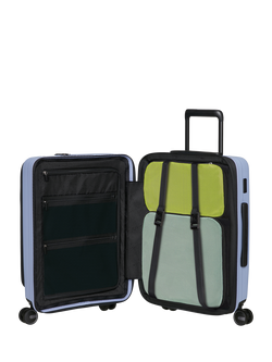 Samsonite Restackd 55cm Easy Access Expandable 4-Wheel Cabin Case, 42/48L - view 2, Lavender