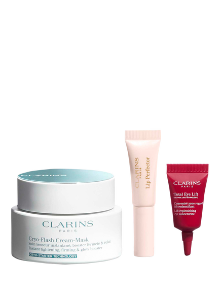 Clarins Glow-Boosting Routine Skincare Gift Set - view 2, 