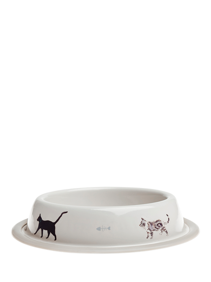 Sophie Allport Purrfect Cat Bowl, Multi Multi, Multi Multi