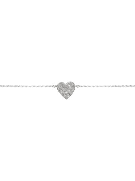 TUTTI Spirit Heart Pendant Bracelet, Silver, Silver