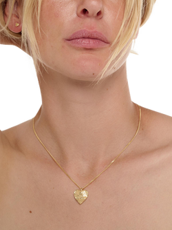 TUTTI Spirit Heart Pendant Necklace, Gold - view 2, Gold