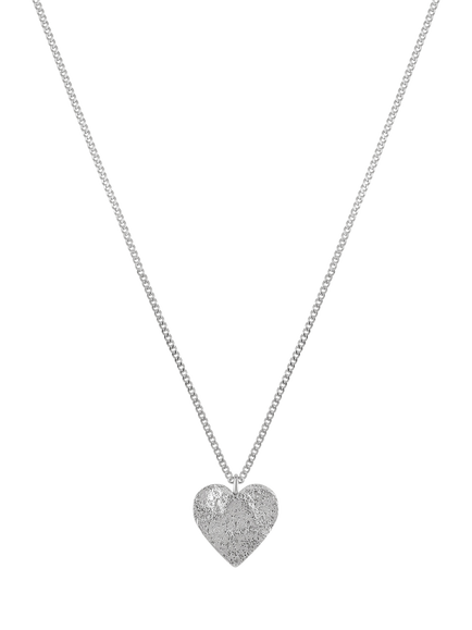 TUTTI Spirit Heart Pendant Necklace, Silver, Silver