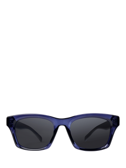 TUTTI SG56 Ritual Square Sunglasses, Blue, Blue