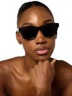 TUTTI SG56 Ritual Square Sunglasses, Blue - view 2, Blue