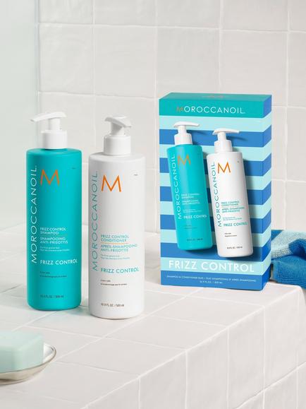 Moroccanoil Frizz Control Shampoo & Conditioner Duo Haircare Gift Set - view 2, 