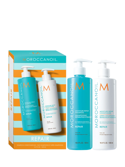 Moroccanoil Moisture Repair Shampoo & Conditioner Duo Haircare Gift Set, 