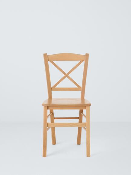 John Lewis Clayton Dining Chair, Pair - view 2, Beech