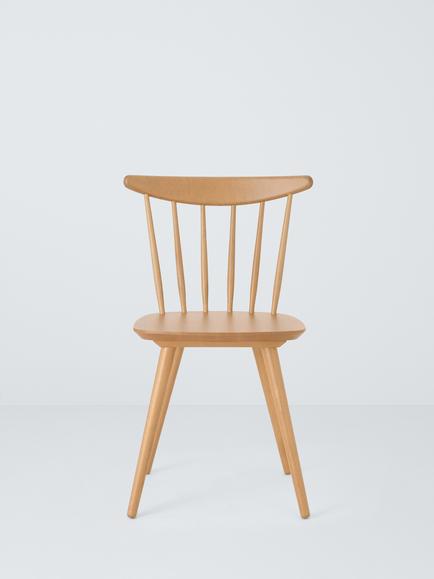 John Lewis Winslow Dining Chair, FSC-Certified (Beech Wood), Set of 2 - view 2, Beech