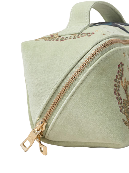 Elizabeth Scarlett Orcas Makeup Bag, Seafoam - view 2, Celadon