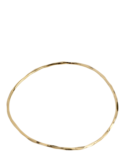 ENAMEL Copenhagen Organic Arena Bangle, Gold, Yellow Gold