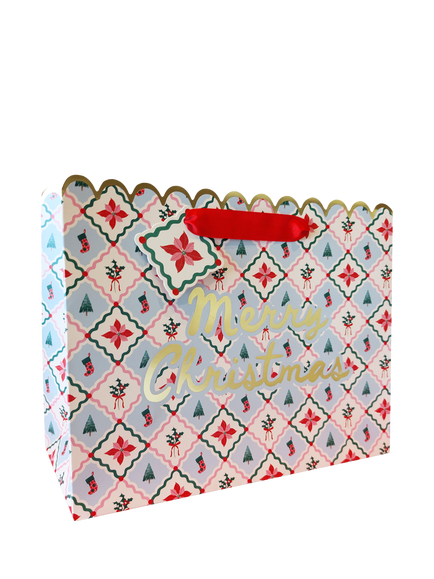 Eleanor Stuart Christmas Icons Gift Bag, Multi, Multi Colour