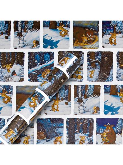 Hallmark The Gruffalo Wrapping Paper, 3.5m, Multi, Multi Colour