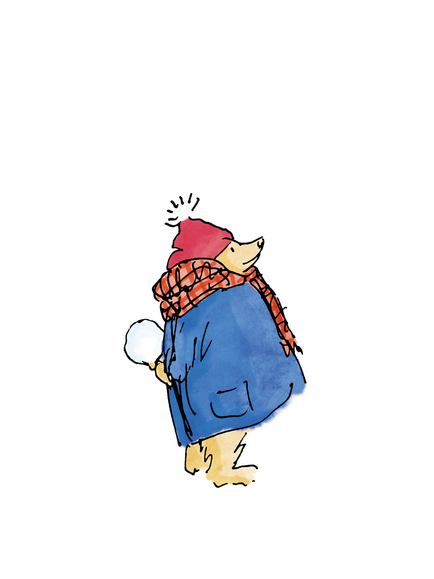 Museums & Galleries Paddington in the Snow Christmas Cards, Pack of 16 - view 2, Multi