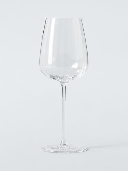 John Lewis Illusion Wine Glass, Set of 4, 500ml, Clear - view 2, Clear Clear