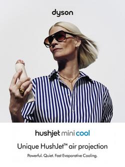 Dyson HushJet Mini Fan, Blush - view 2, Blush