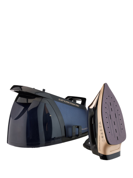 Russell Hobbs Quiet Super Steam Pro 28620 Steam Generator Iron, Midnight Blue, Midnight Blue