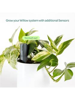 Willow Smart Indoor Plant Sensor (No Hub Included), Charcoal - view 2, Charcoal