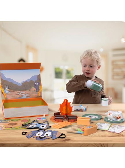 Bluey Camping Roleplay Book and Accessory Set - view 2, Multi