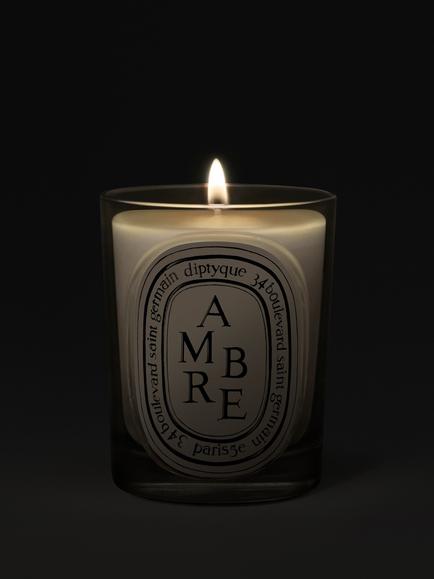 Diptyque Ambre Classic Scented Candle, 190g - view 2, 